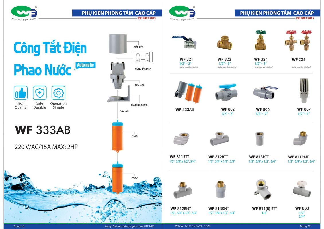 Sen vòi WUFENG Bảng giá và Catalogue mới nhất /Page 11